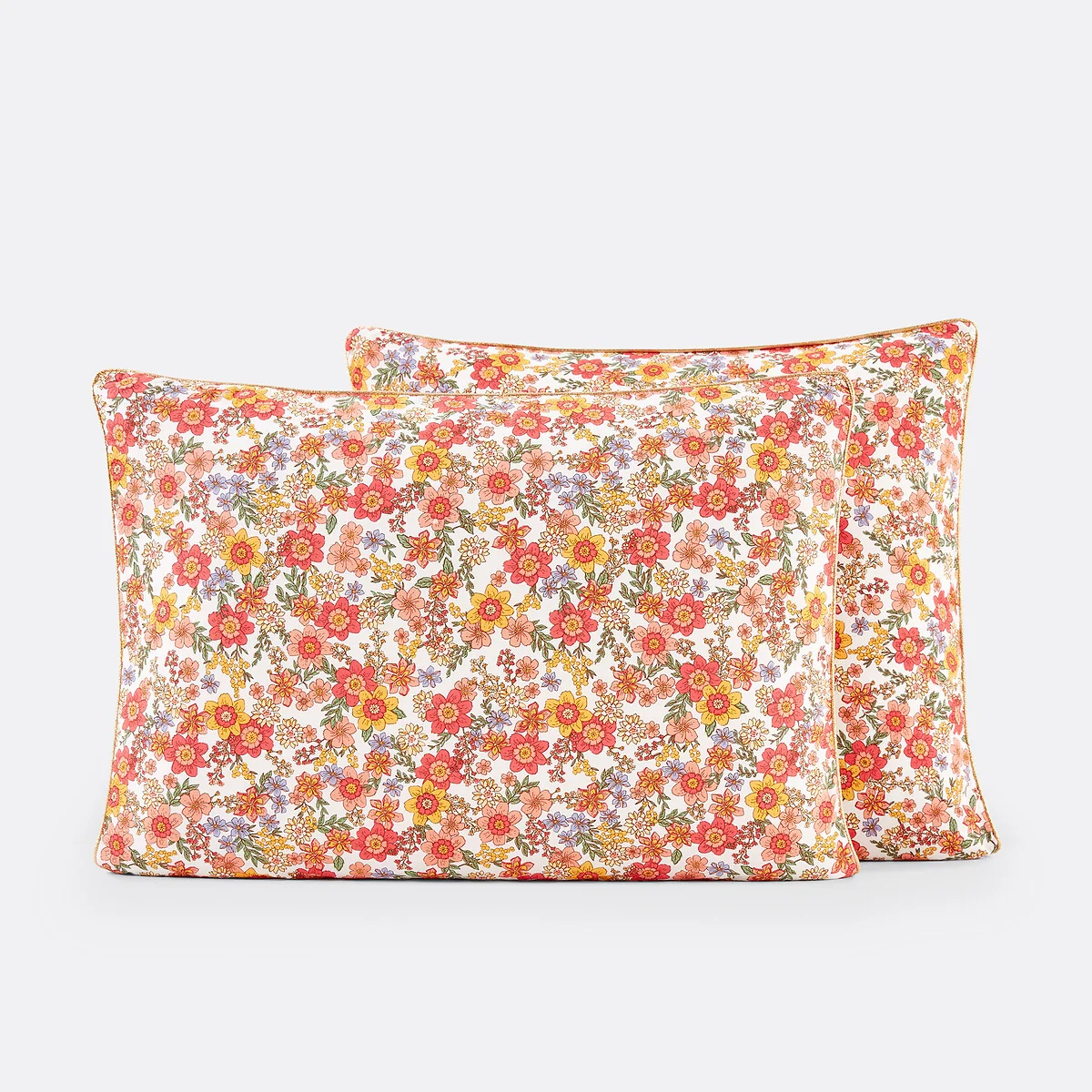 Mérédith Floral 100% Washed Cotton Pillowcase – image 2