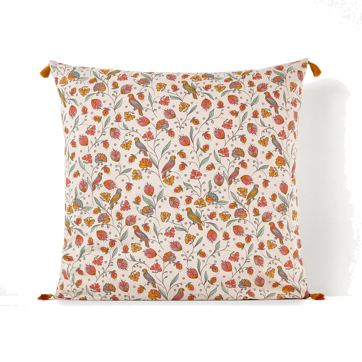 Bertille Floral 100% Cotton Pillowcase – image 1