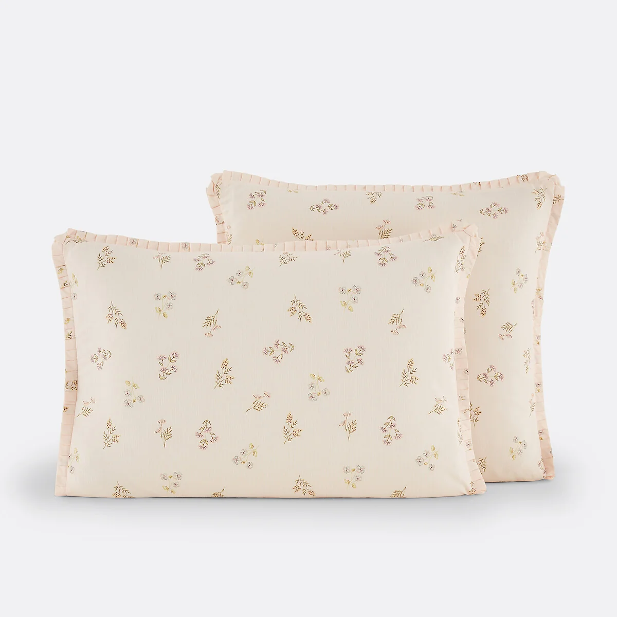 Camomille Floral 50% Recycled Cotton Pillowcase – image 2