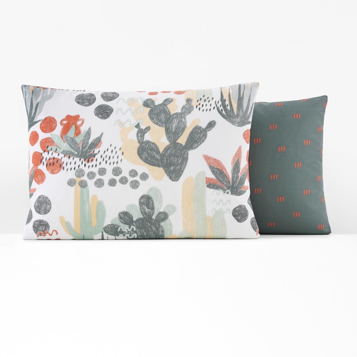 Benoti Pillowcase in Cactus Print Cotton – image 2
