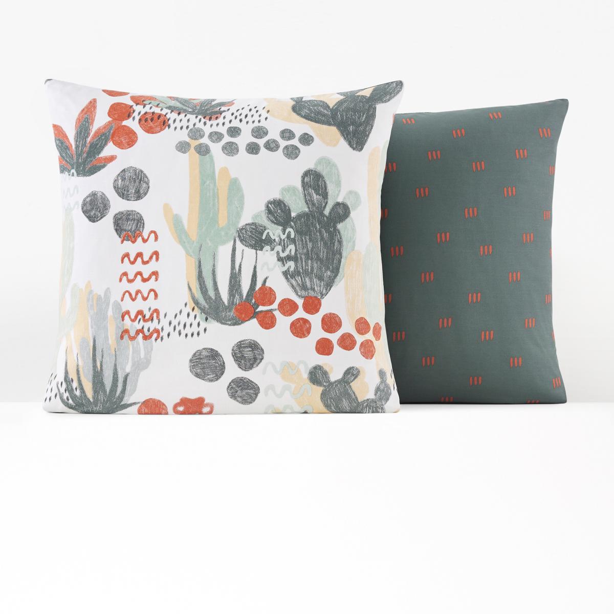 Benoti Pillowcase in Cactus Print Cotton – image 3
