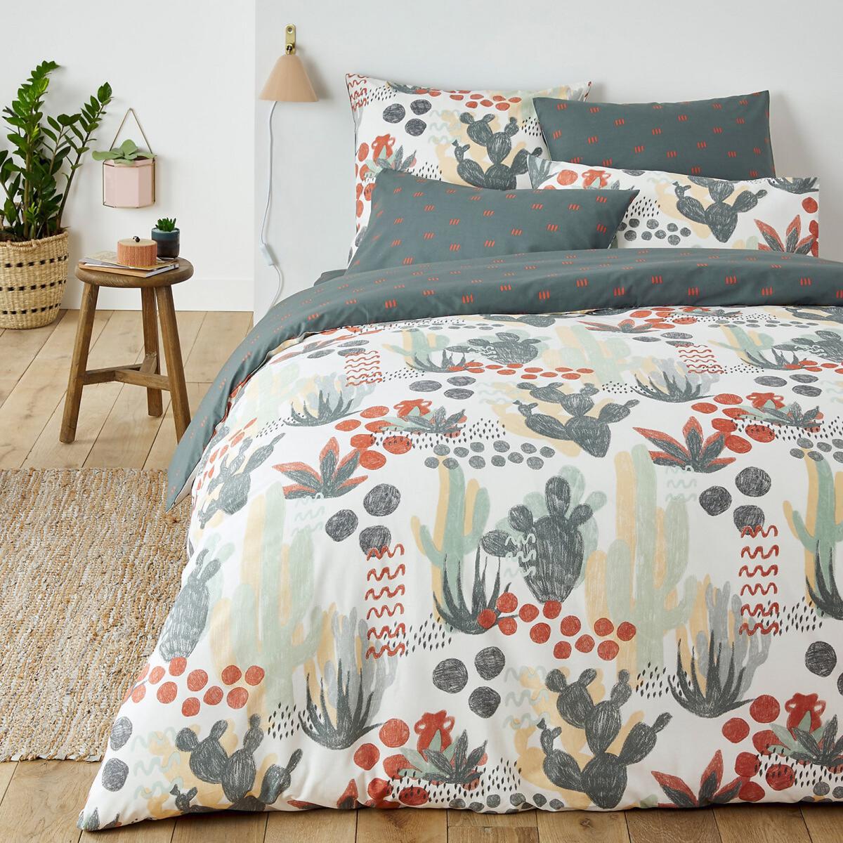 Benoti Pillowcase in Cactus Print Cotton – image 4