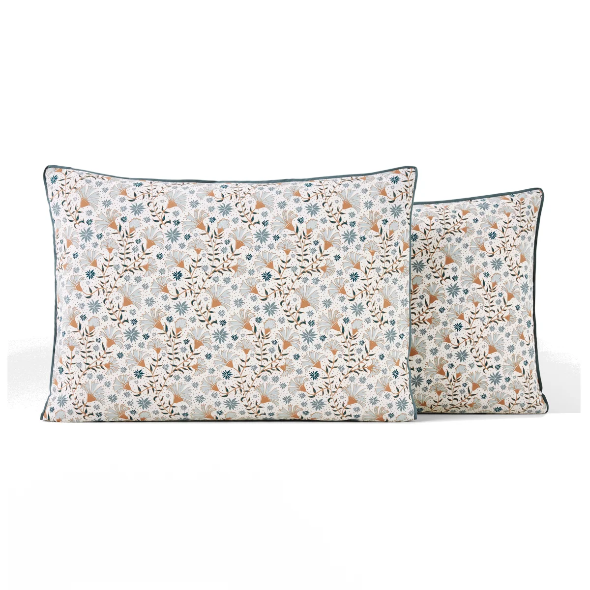 Kalyan Floral 100% Cotton Percale 200 Thread Count Pillowcase – image 1