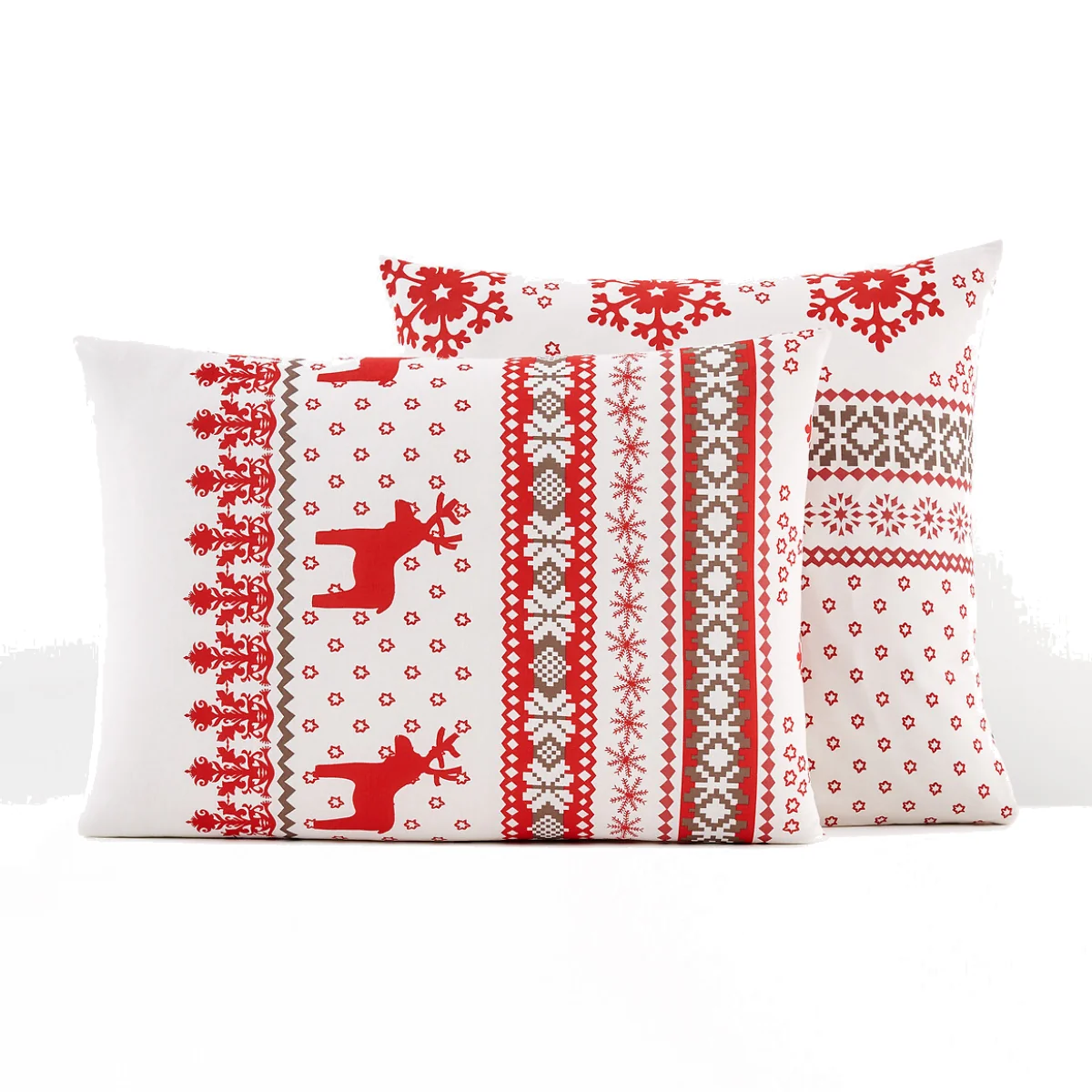 Ovelis Winter Print 100% Cotton Pillowcase – image 1