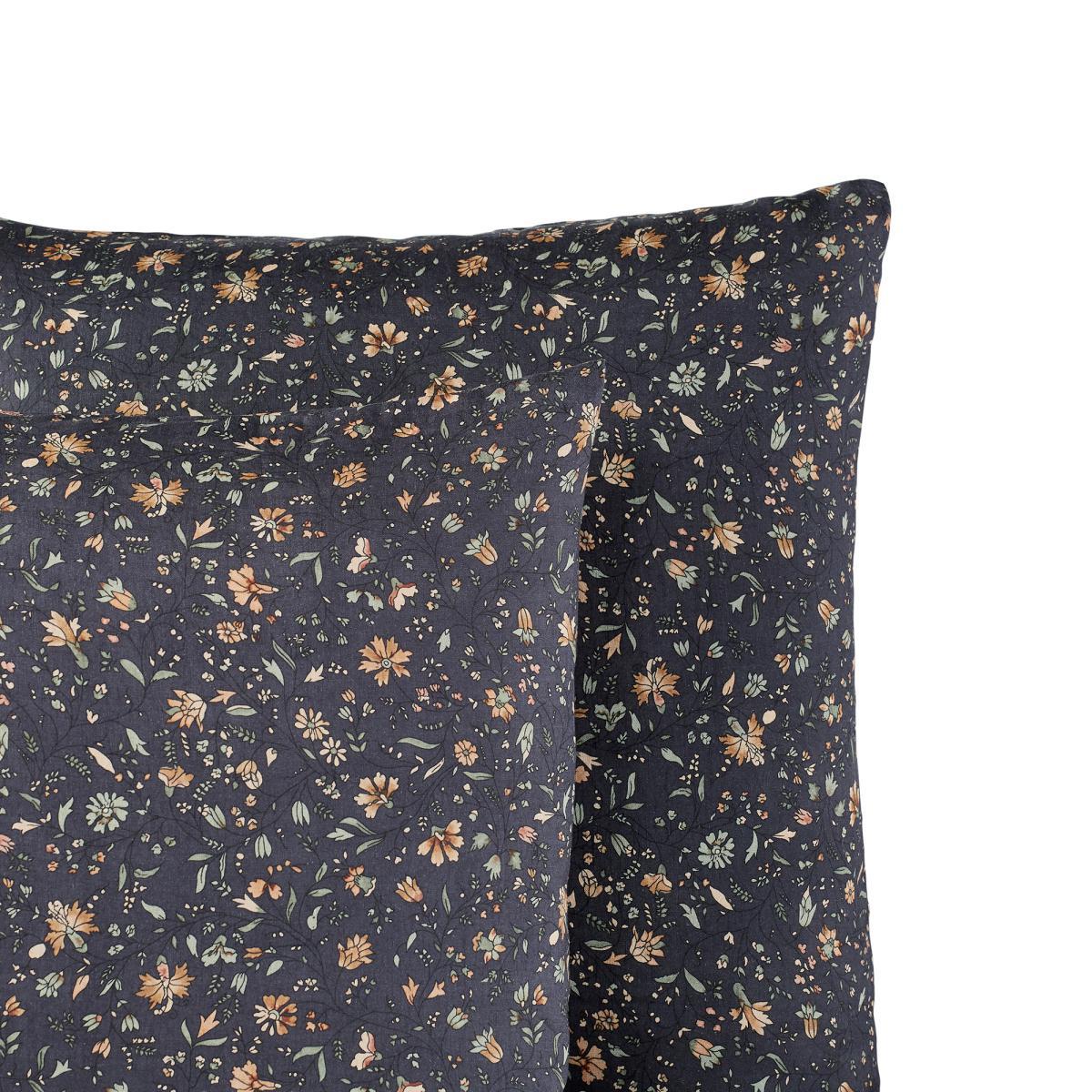Bohemian Printed Linen Pillowcase – image 2
