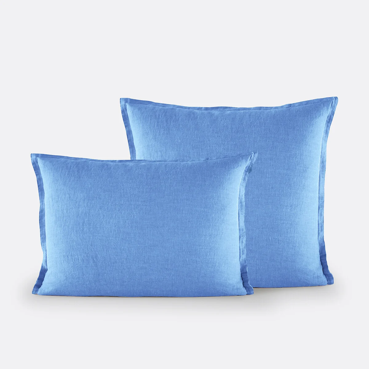 Linot Plain 100% Washed Linen Pillowcase – image 2