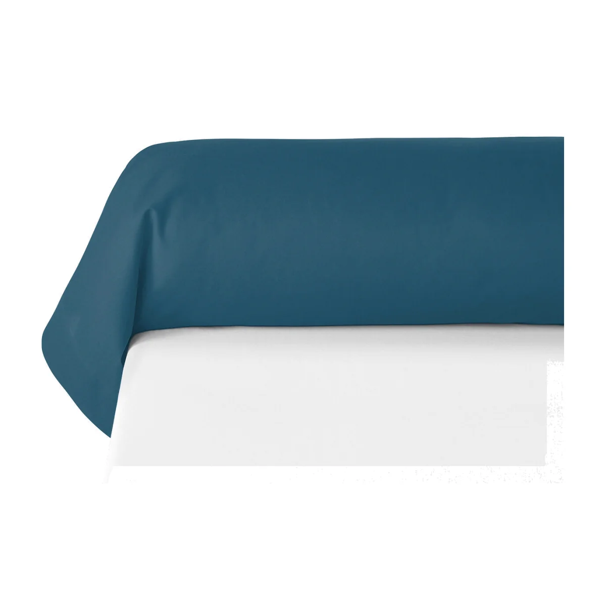 Scenario Plain Polycotton Bolster Pillowcase – image 1