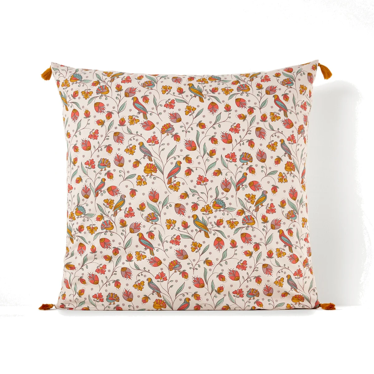 Bertille Floral 100% Cotton Pillowcase – image 1