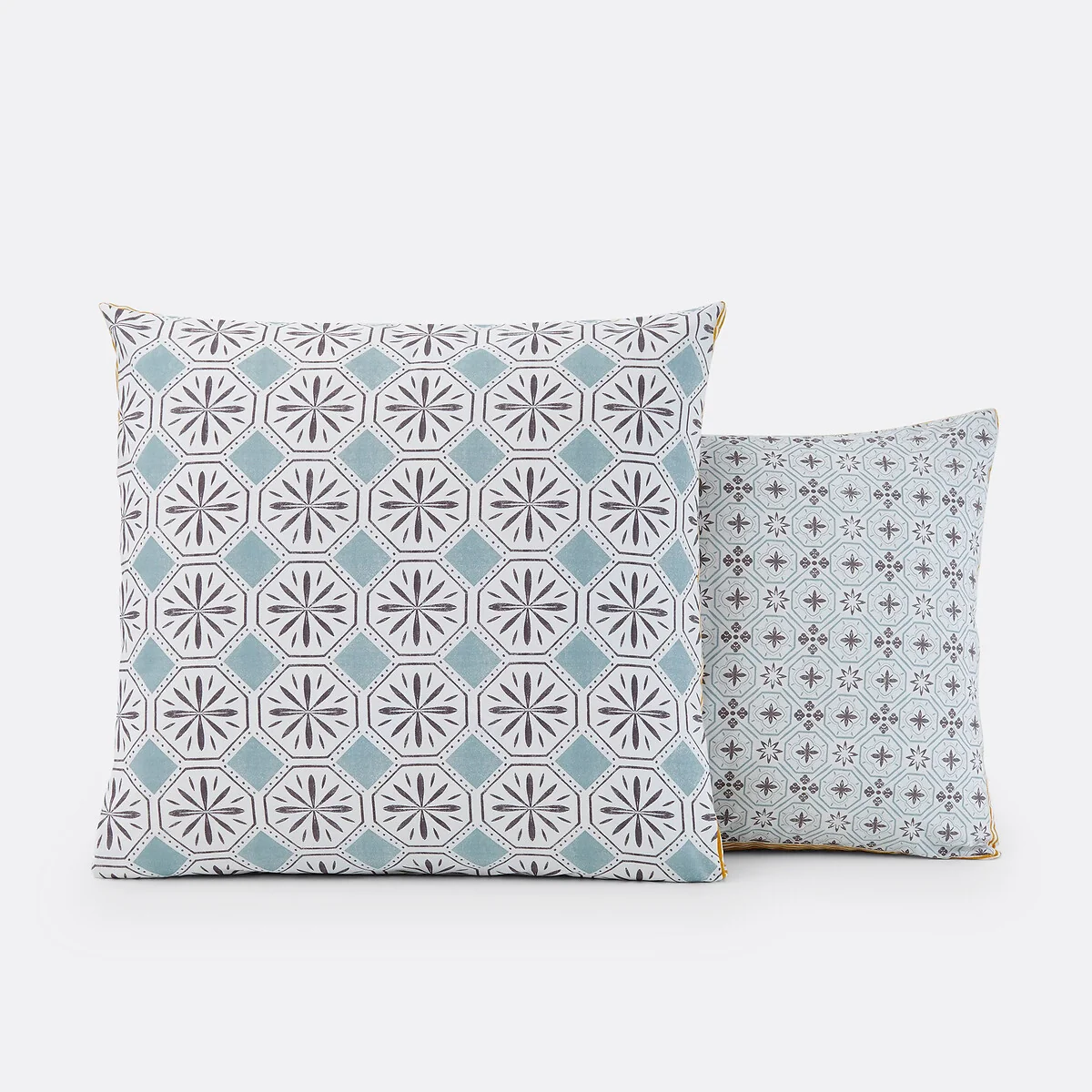 Salernes Tile Print 100% Cotton Pillowcase – image 2
