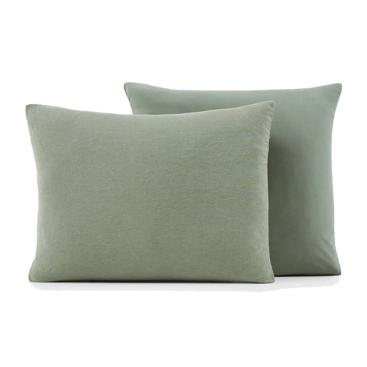 Annaba Two-Sided Washed Linen & Cotton Pillowcase – image 1