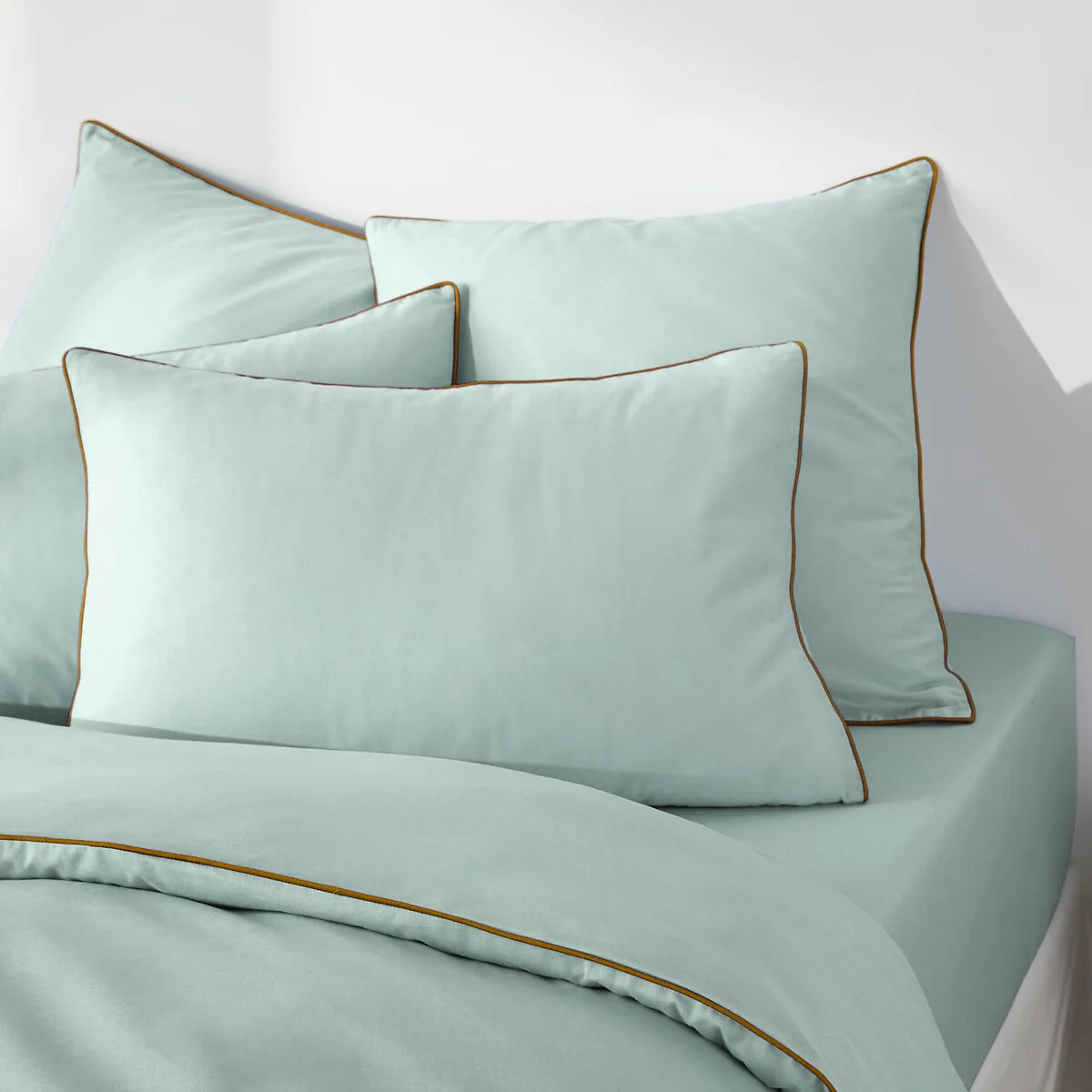 Macha Plain Cotton Pillowcase – image 2