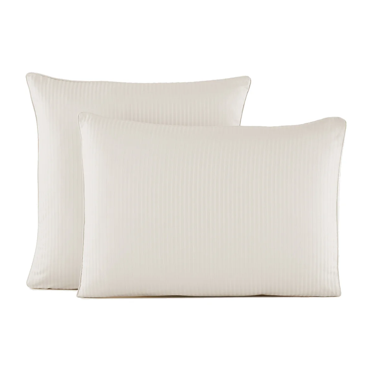 Opale Striped Cotton Satin 350 Thread Count Pillowcase – image 1