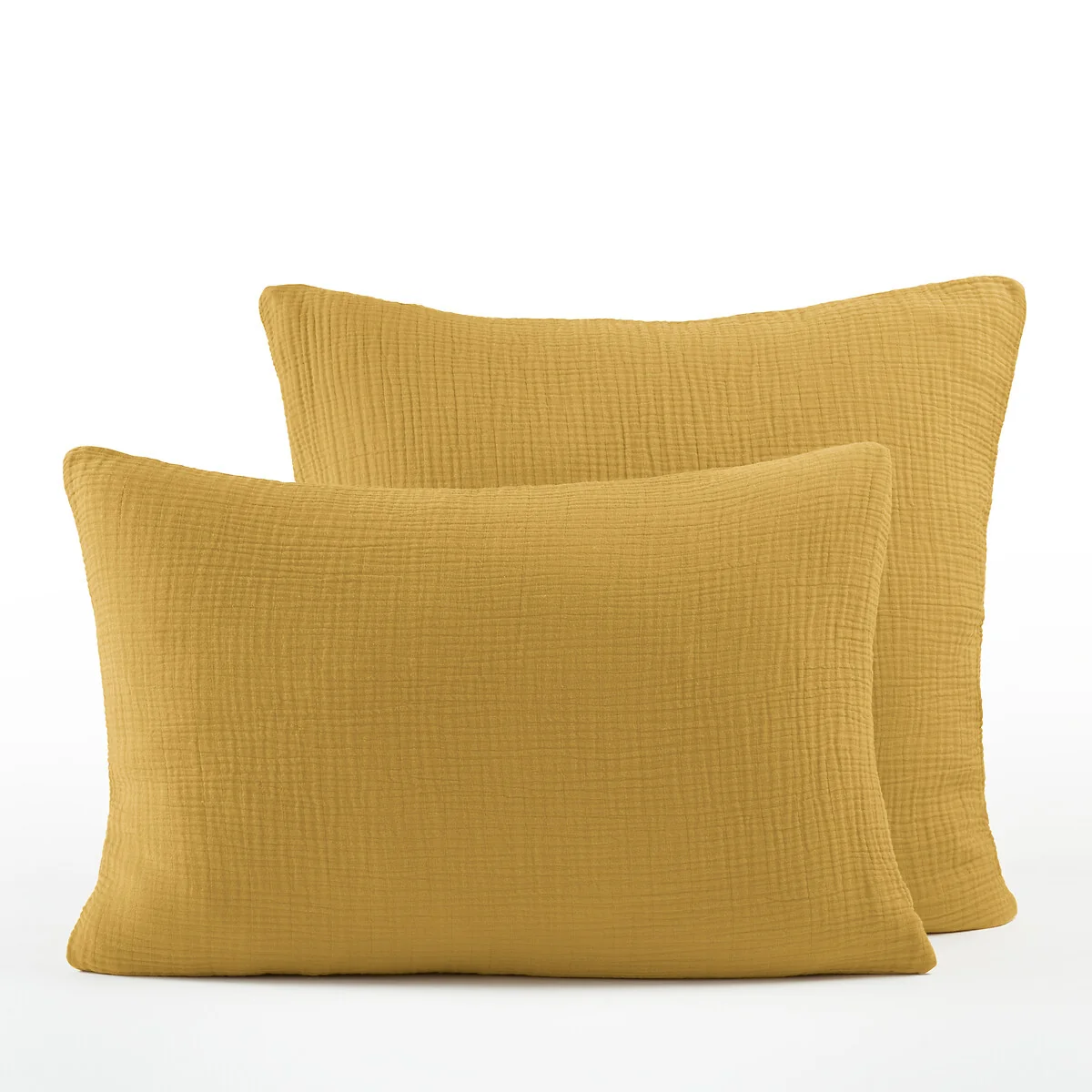 Yafa 100% Organic Cotton Muslin 200 Thread Count Pillowcase – image 1