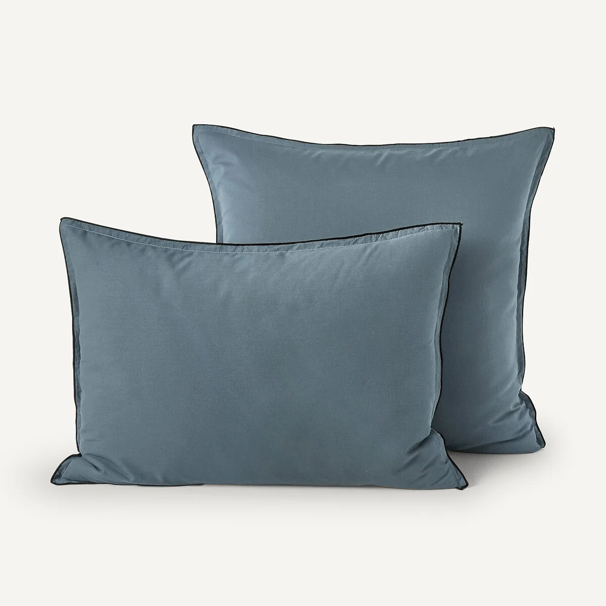 Plain 100% Organic Washed Cotton Muslin 400 Thread Count Pillowcase – image 2