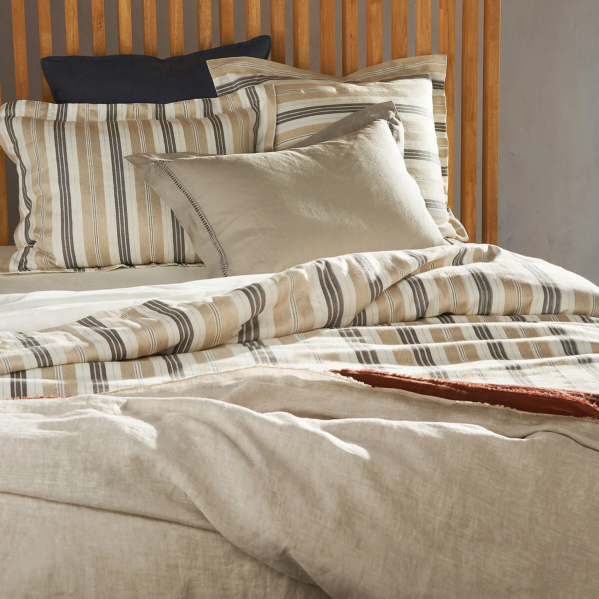 Scala 100% Washed Linen 200 Thread Count Pillowcase – image 4