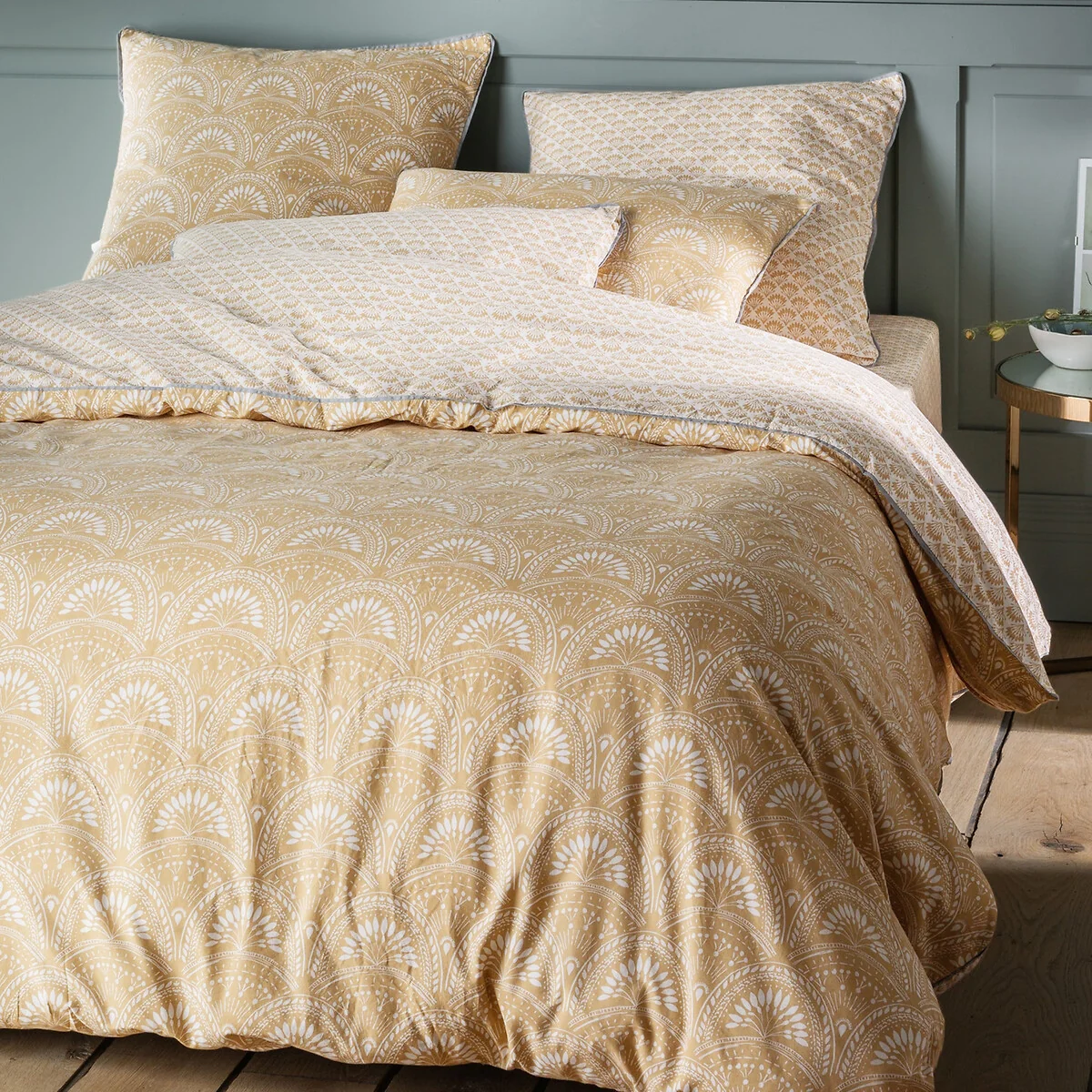 Jaipur Fan 100% Washed Cotton Pillowcase – image 3