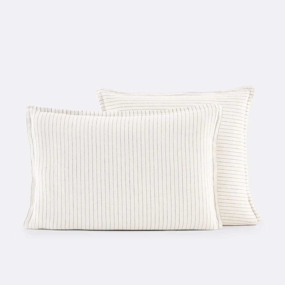 Linot Striped 100% Washed Linen Pillowcase – image 2