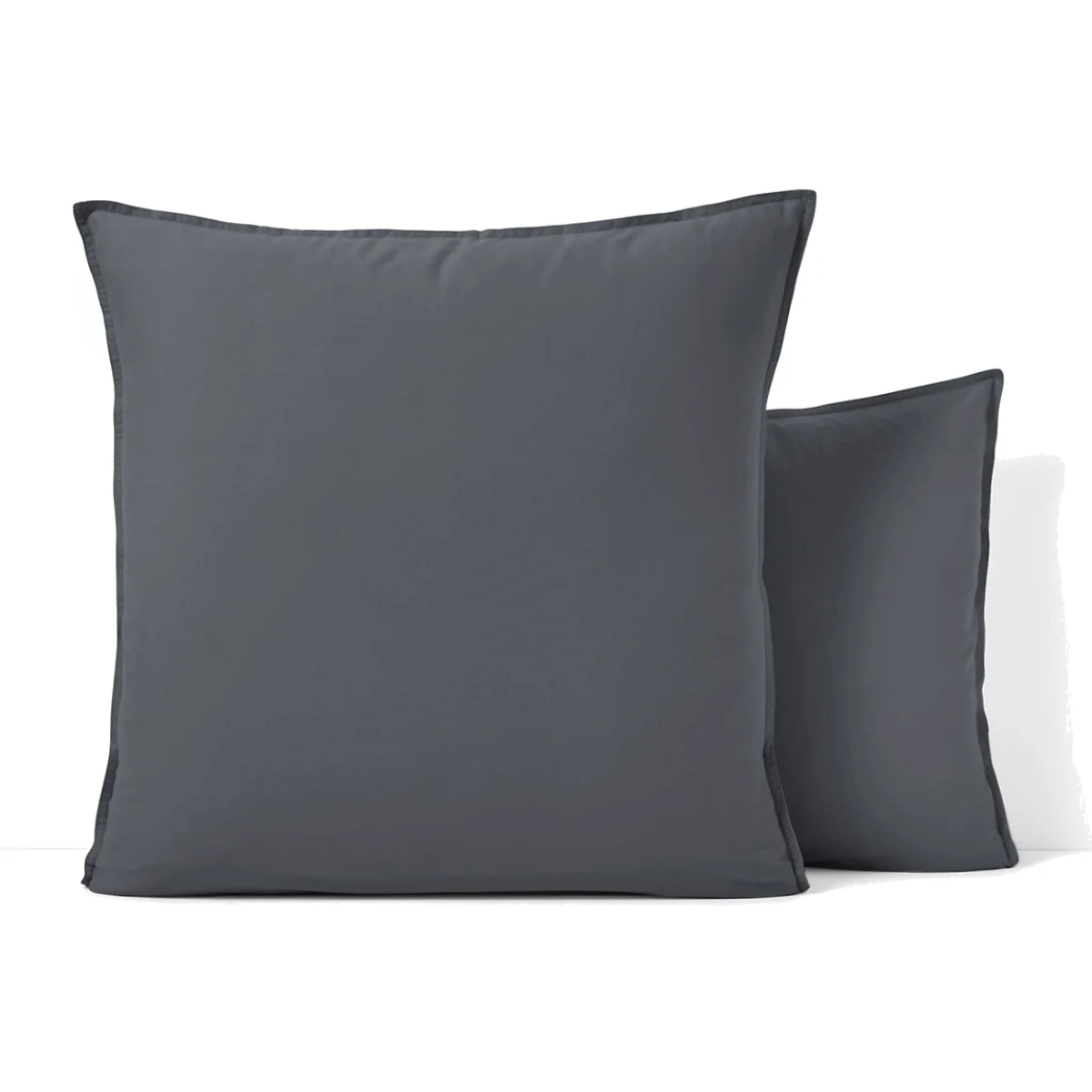 Scenario Plain 100% Washed Cotton Pillowcase – image 1