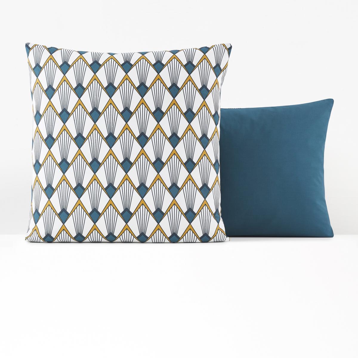 Elisa Pillowcase in Art Deco Printed Cotton Percale – image 2