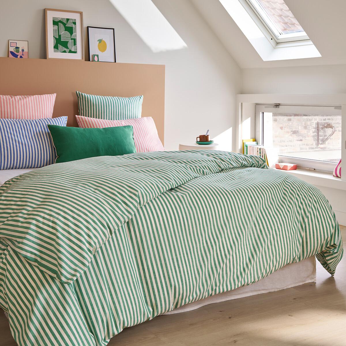 Soizic Peach Cotton Pillowcase – image 2