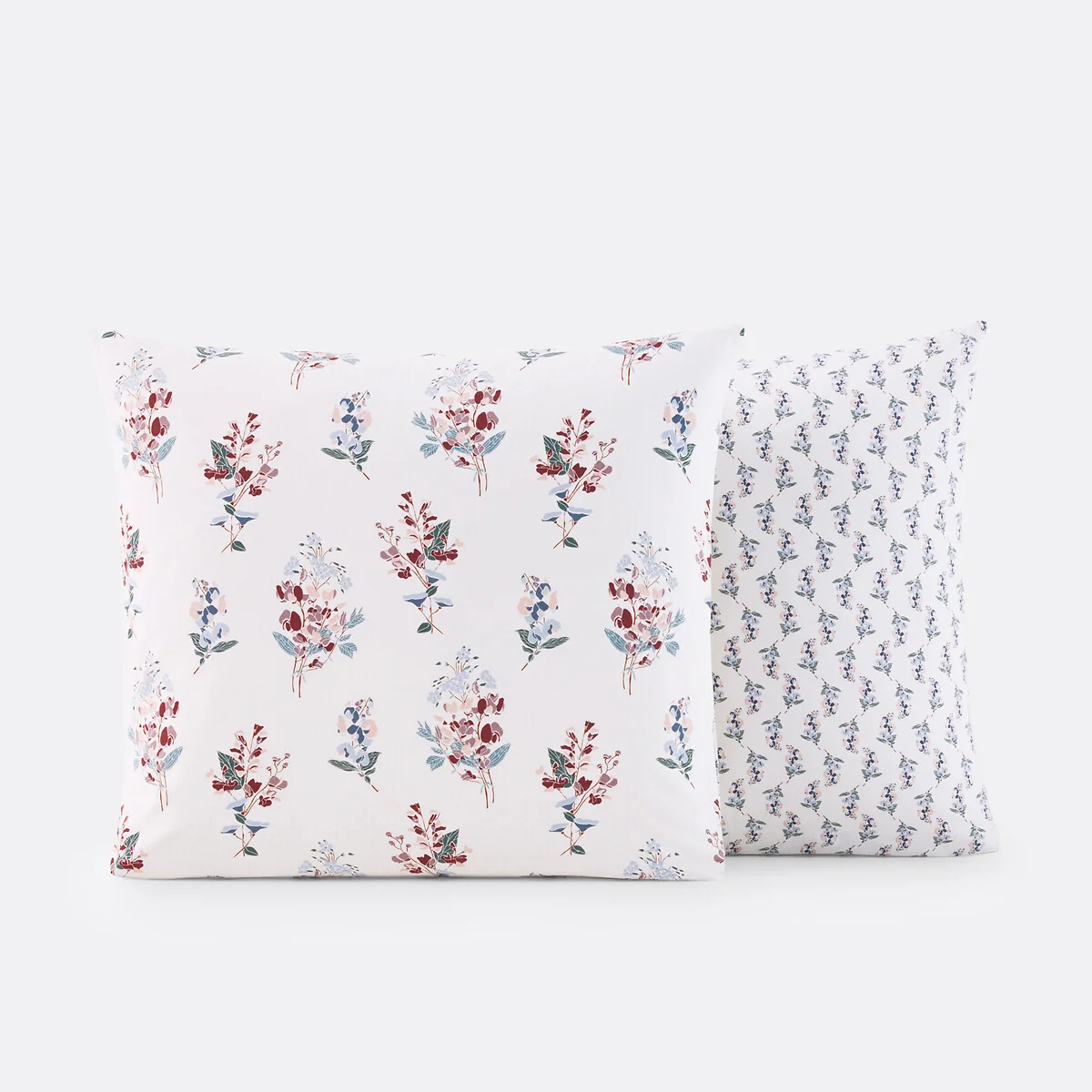 Jeanne Floral 100% Washed Cotton Pillowcase – image 4