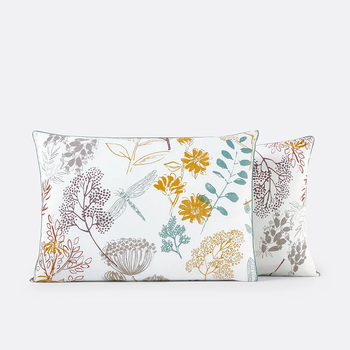 Botanique Floral 100% Cotton Percale 200 Thread Count Pillowcase – image 3