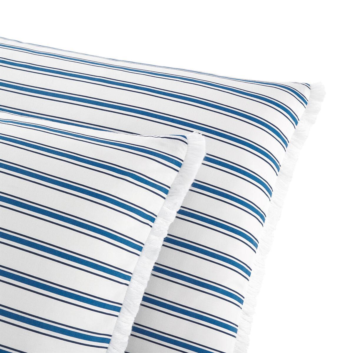 Comporta Pillowcase in Nautical Striped Washed Cotton – image 2