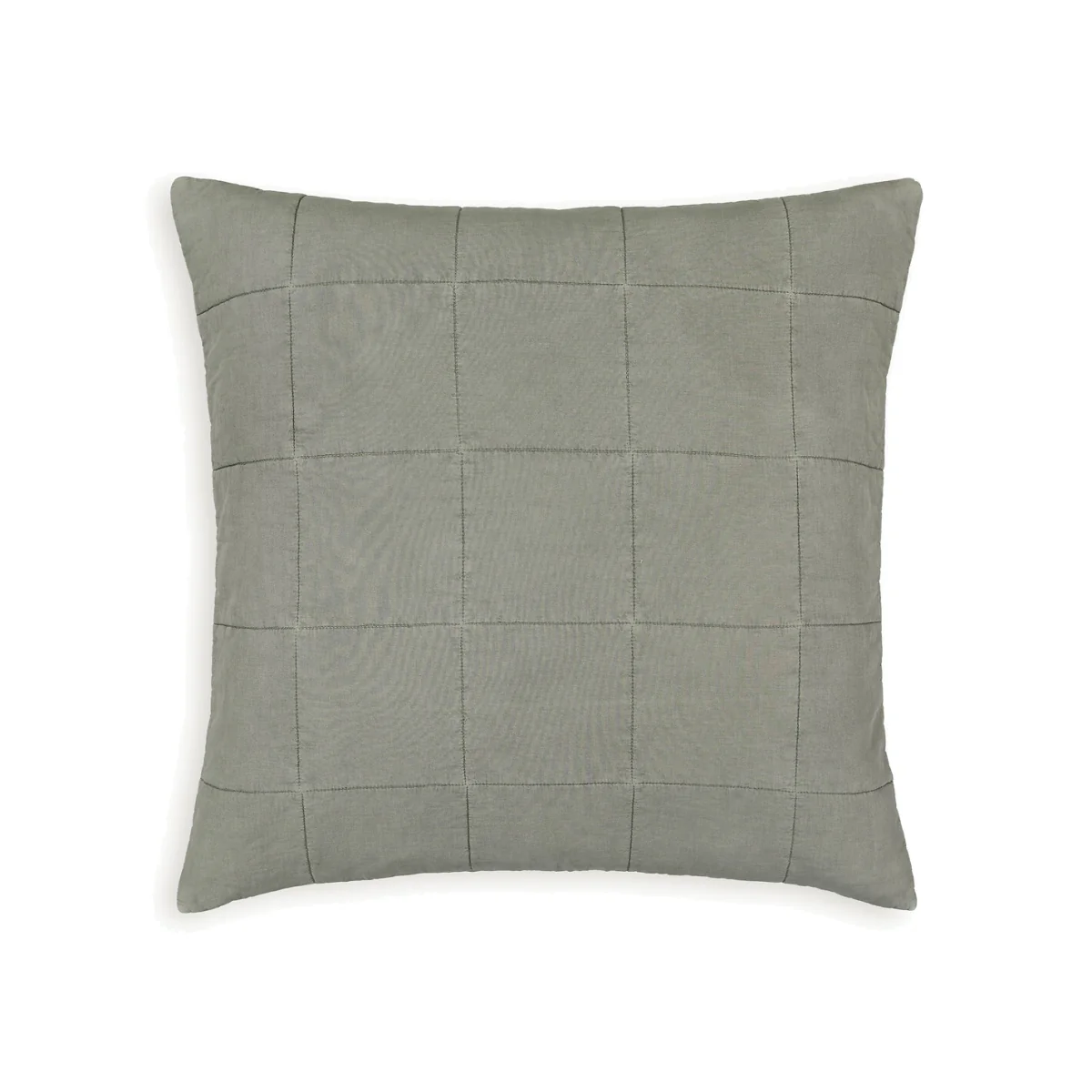 Sparrow Checked 100% Washed Cotton Pillowcase – image 1
