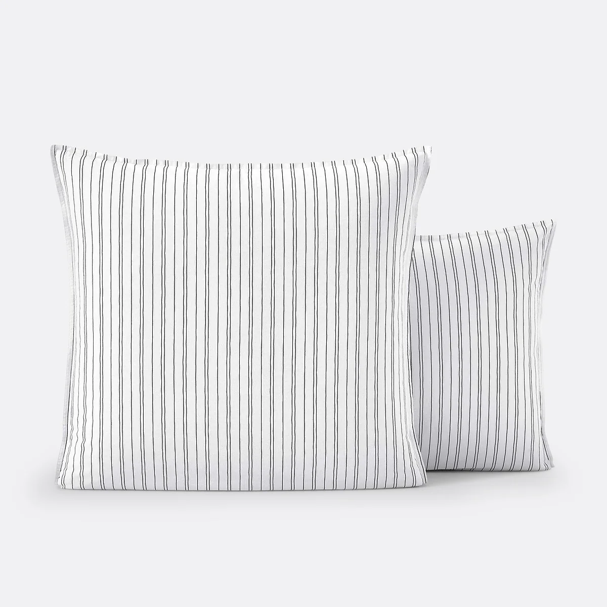 Monille Striped 100% Washed Cotton Pillowcase – image 2