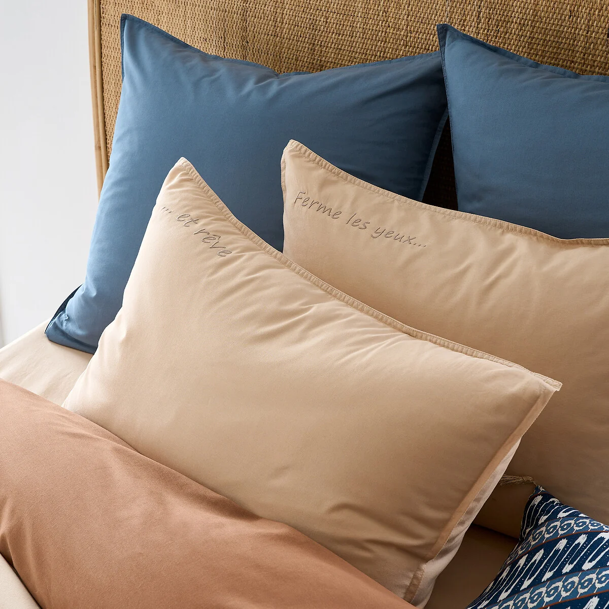 Scenario Plain 100% Washed Cotton Pillowcase – image 10