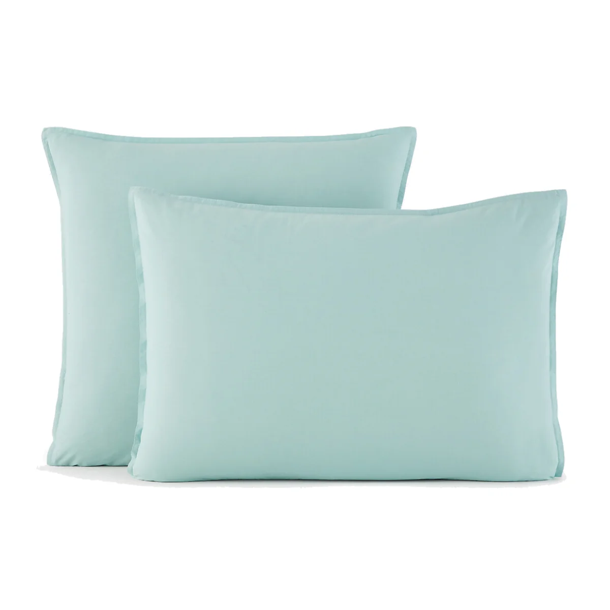 Scenario Plain 100% Washed Cotton Pillowcase – image 1