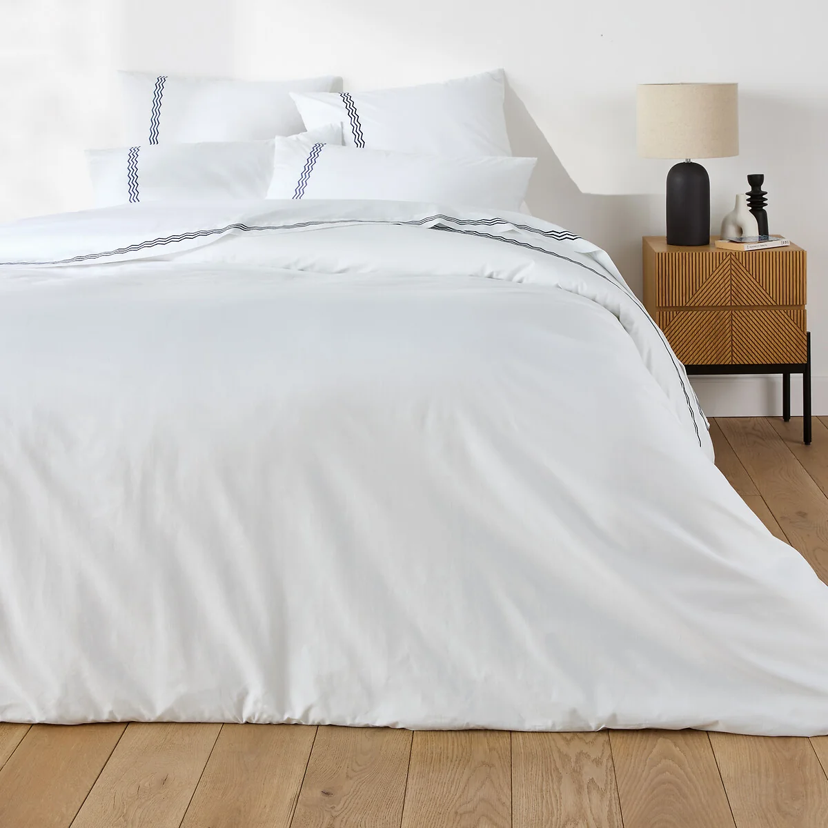 Magda Cotton Percale Pillowcase – image 2