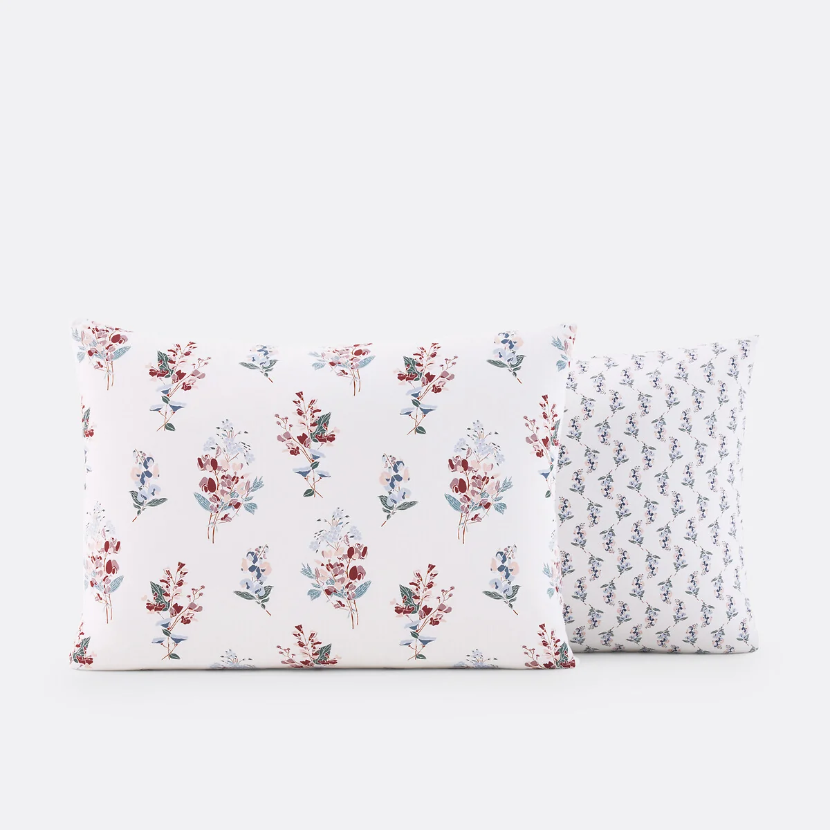 Jeanne Floral 100% Washed Cotton Pillowcase – image 5