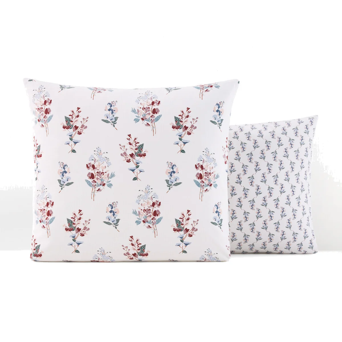 Jeanne Floral 100% Washed Cotton Pillowcase – image 1