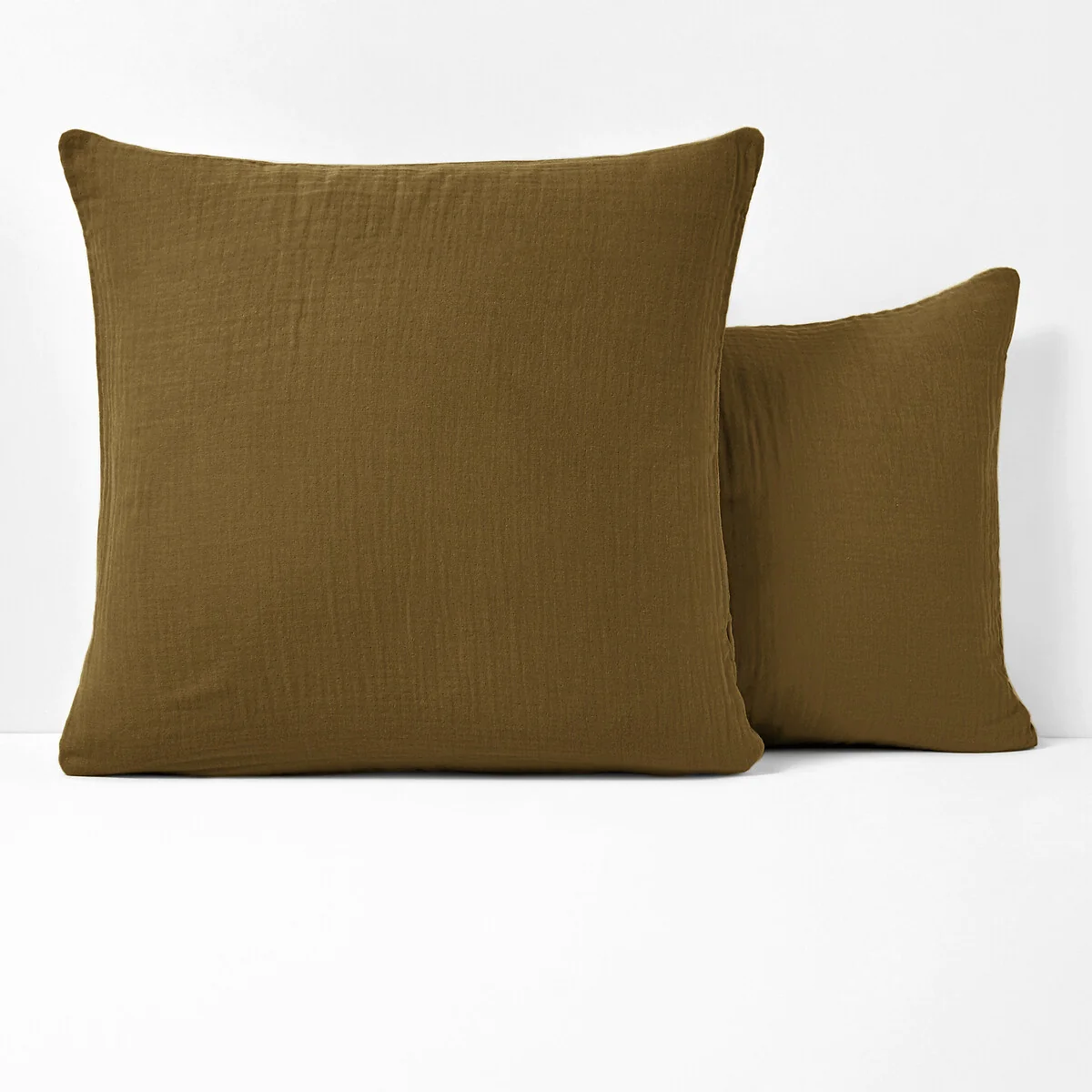 Kumla Plain 100% Cotton Muslin Pillowcase – image 1
