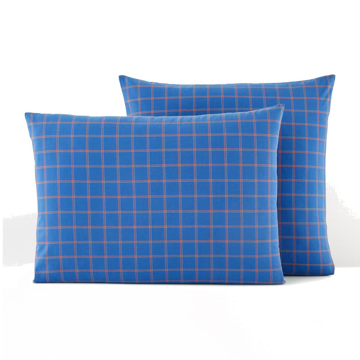 Nikki Checked 100% Washed Cotton Pillowcase – image 1