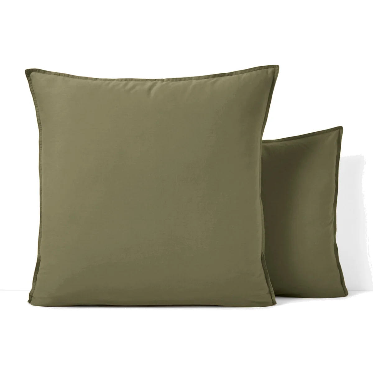Scenario Plain 100% Washed Cotton Pillowcase – image 1