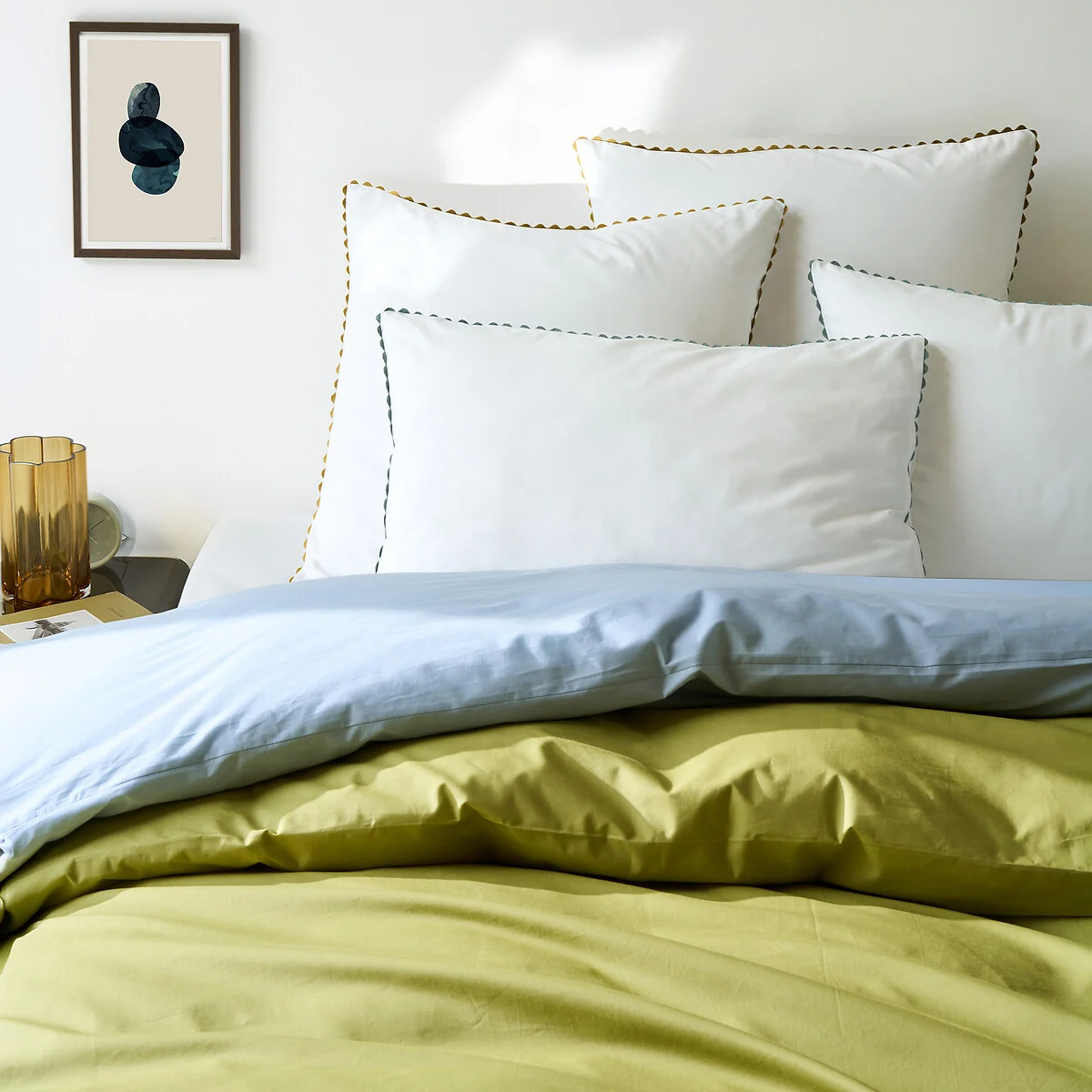 Elya Cotton Percale Pillowcase – image 2