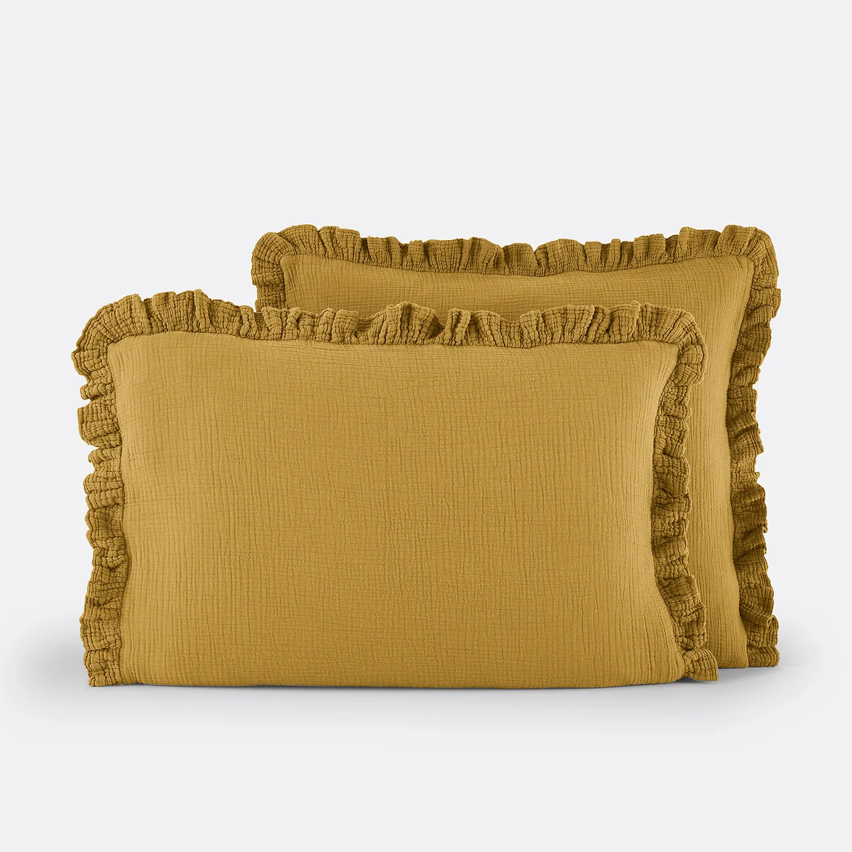 Kumla Plain 100% Cotton Muslin Pillowcase – image 2