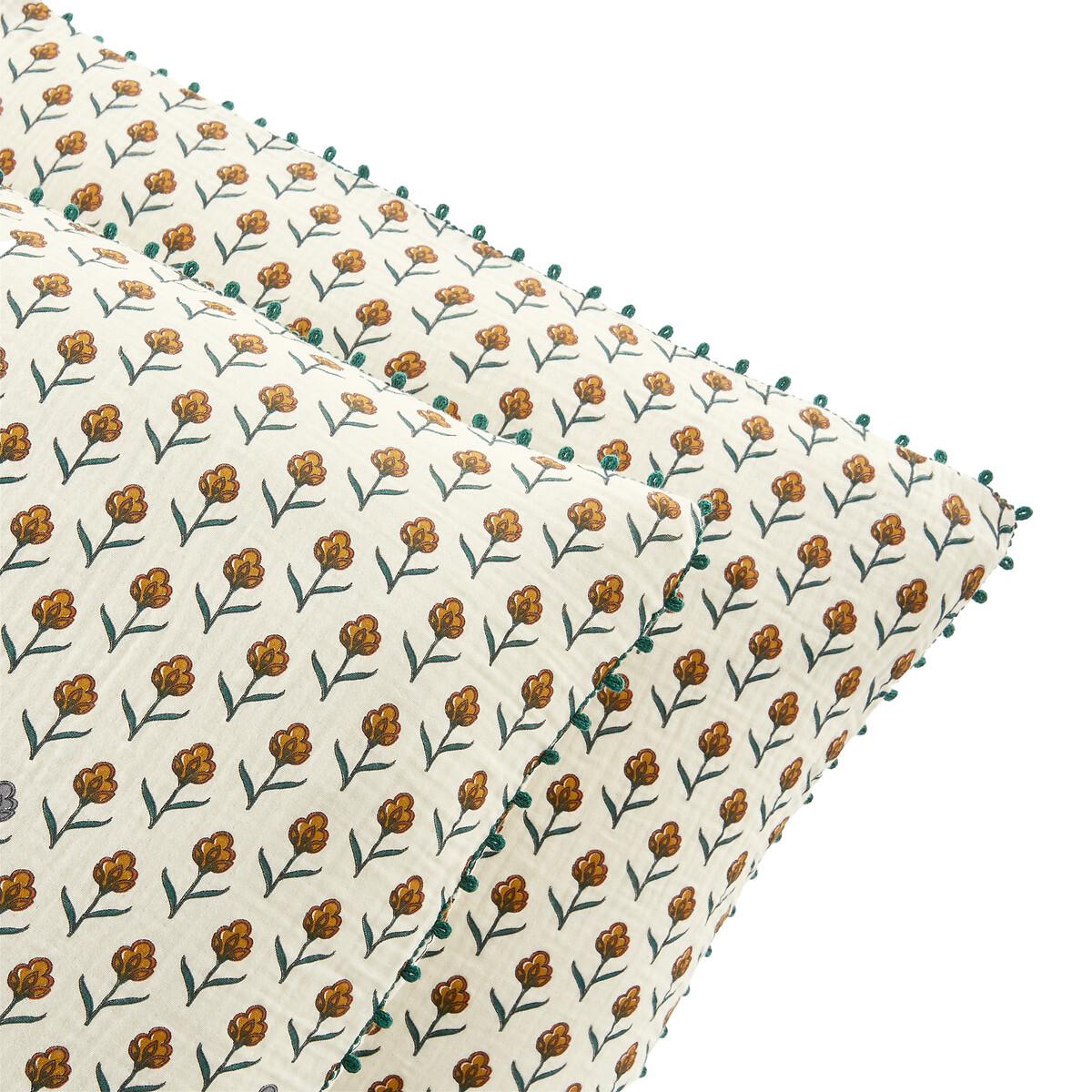 Ditsy Floral 100% Cotton Muslin Pillowcase – image 2
