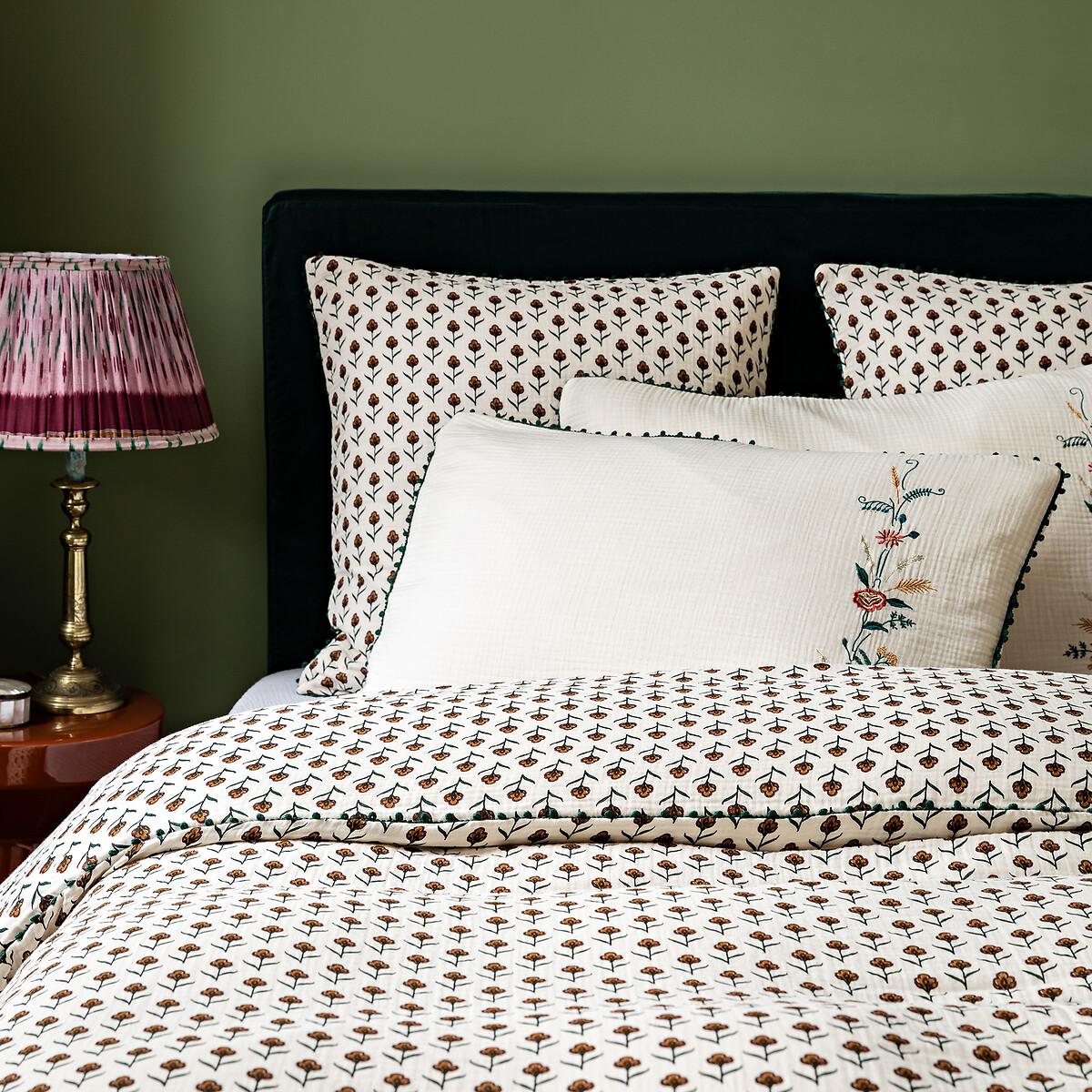 Ditsy Floral 100% Cotton Muslin Pillowcase – image 3