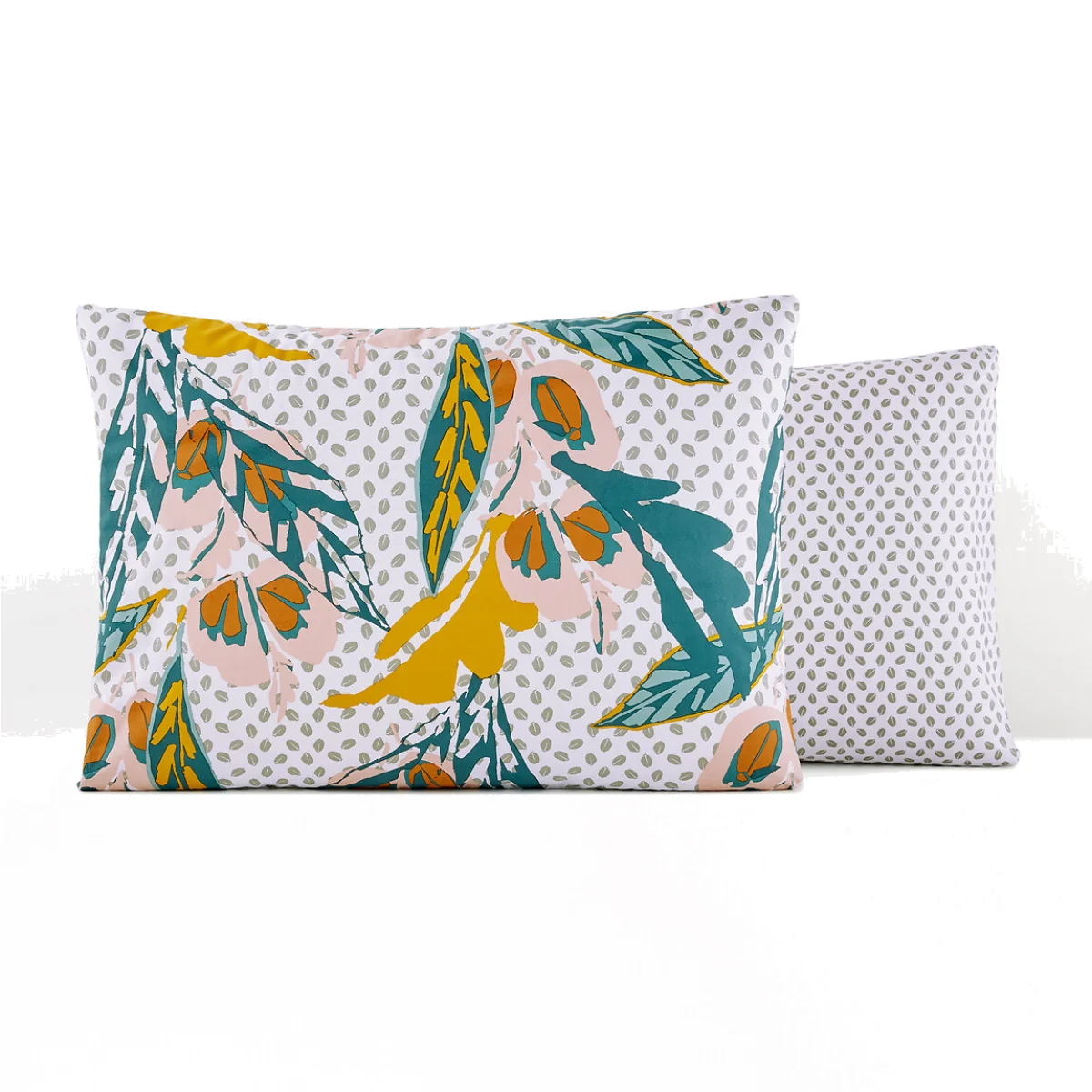 Martigues Floral 100% Cotton Percale 200 Thread Count Pillowcase – image 1