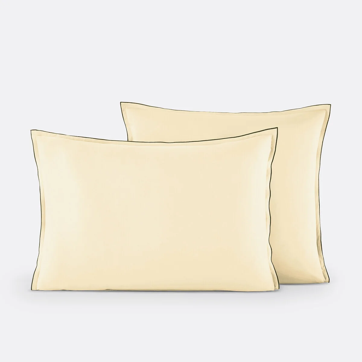 Victor Plain 100% Washed Cotton Satin 300 Thread Count Pillowcase – image 2