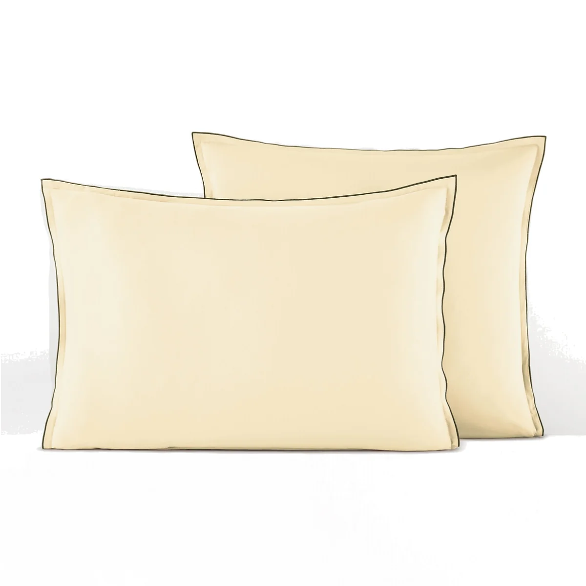 Victor Plain 100% Washed Cotton Satin 300 Thread Count Pillowcase – image 1