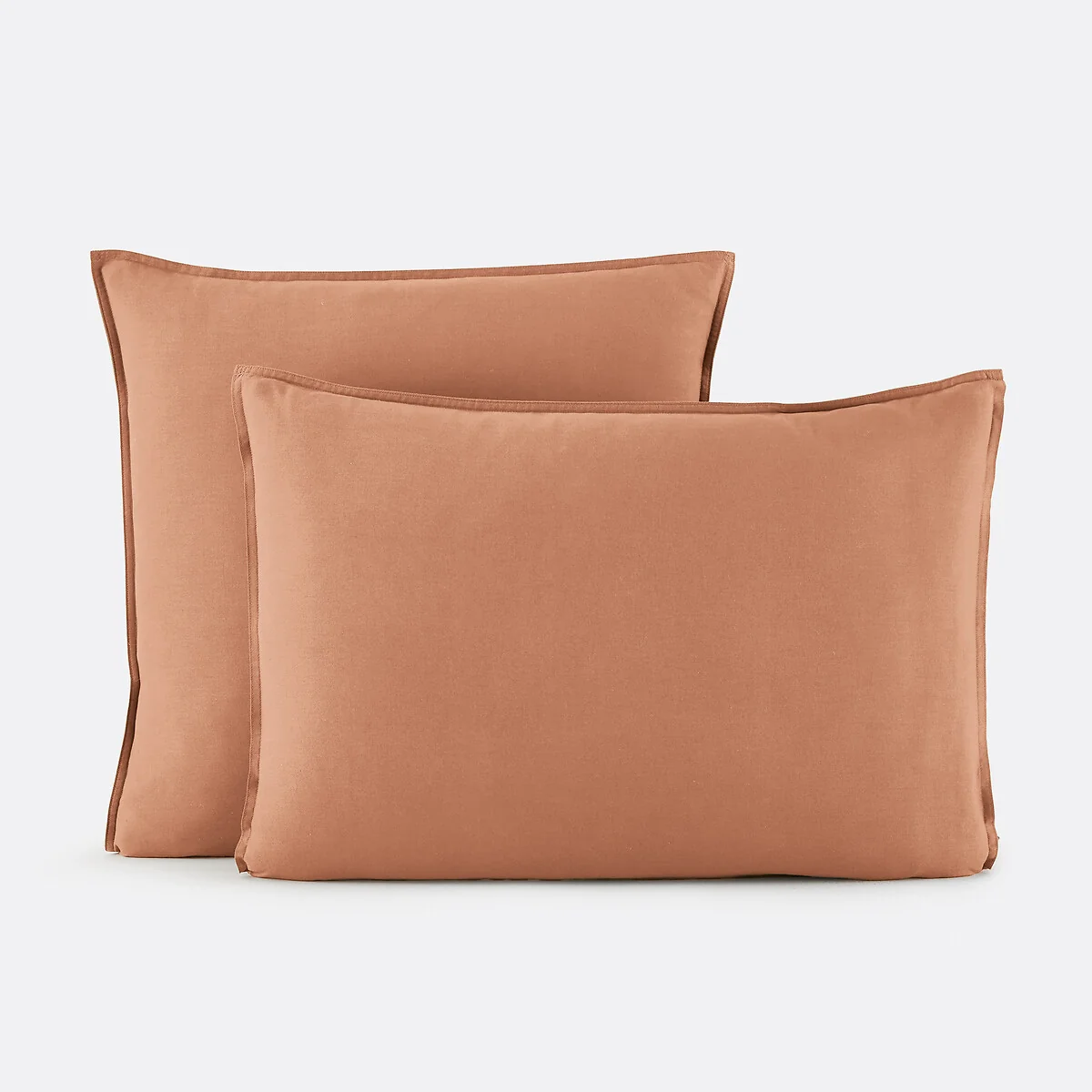 Scenario Plain 100% Washed Cotton Pillowcase – image 2