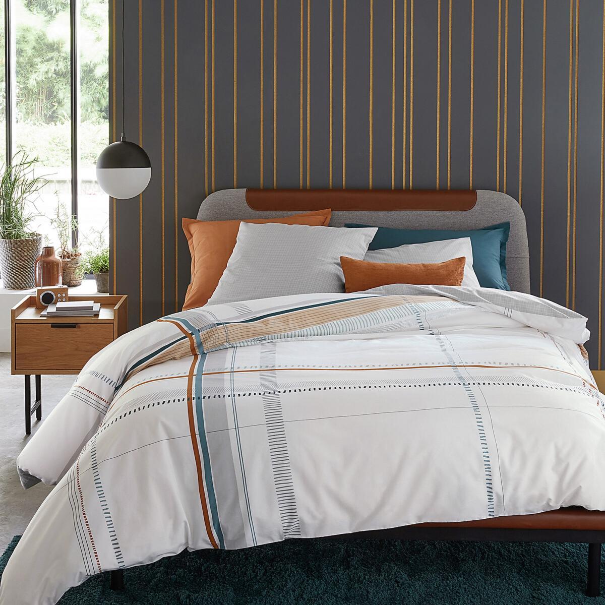 Square Cotton Percale Pillowcase – image 2