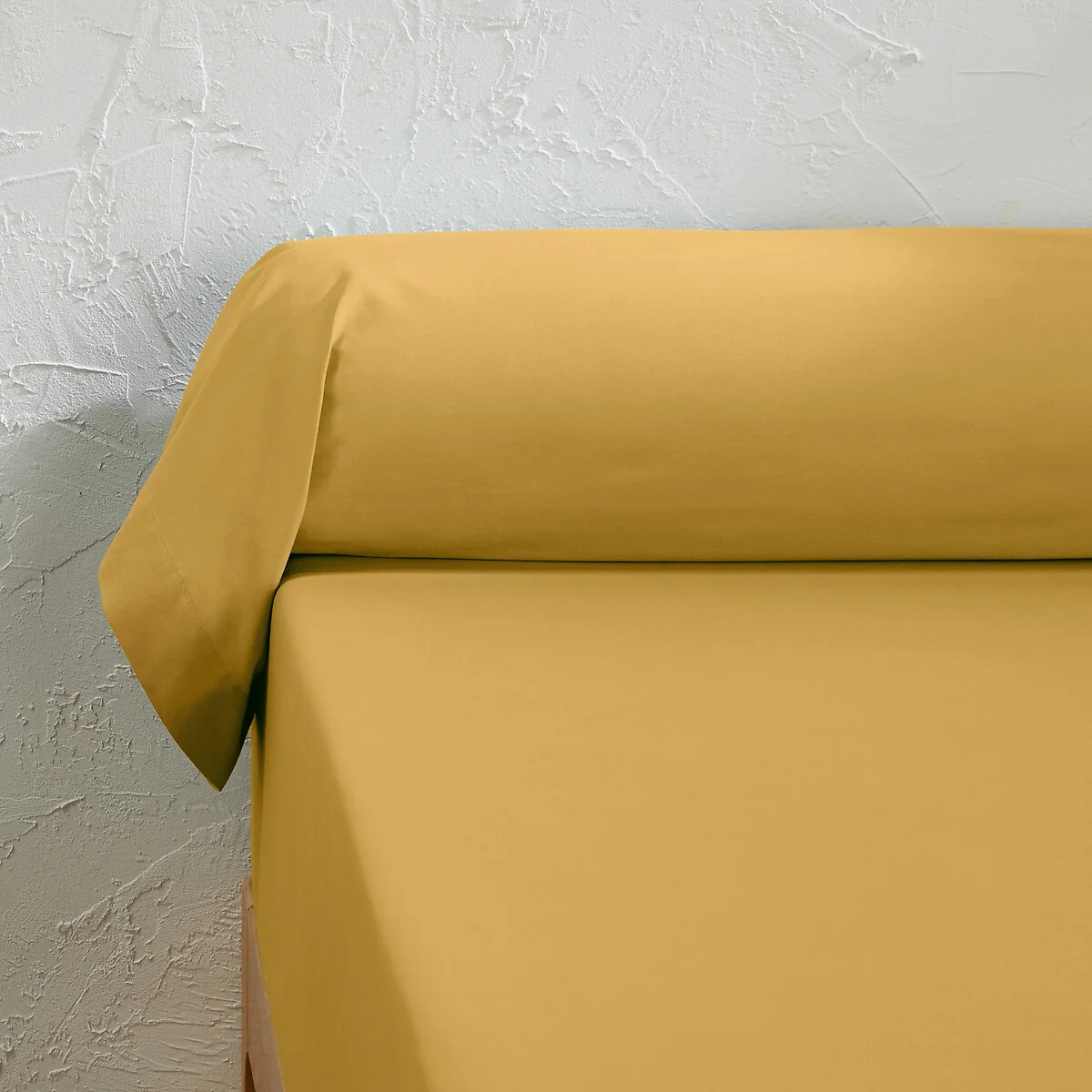 Best Quality Plain 100% Cotton Percale 200 Thread Count Bolster Pillowcase – image 1