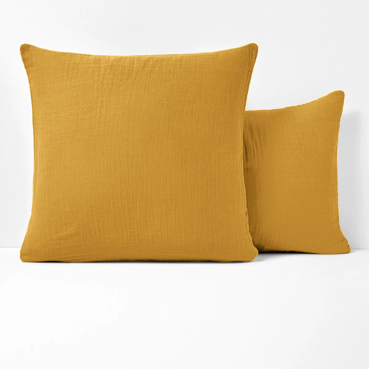 Kumla Plain 100% Cotton Muslin Pillowcase – image 1