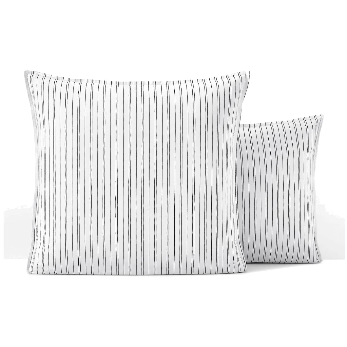 Monille Striped 100% Washed Cotton Pillowcase – image 1