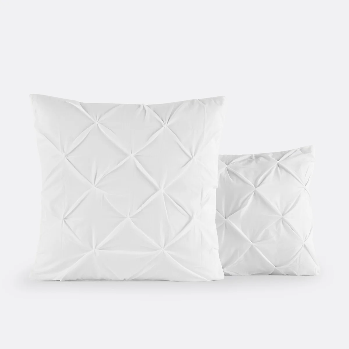 Blanche Ruched Polycotton Pillowcase – image 2
